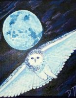 On Silent Feathers (ACEO cut)